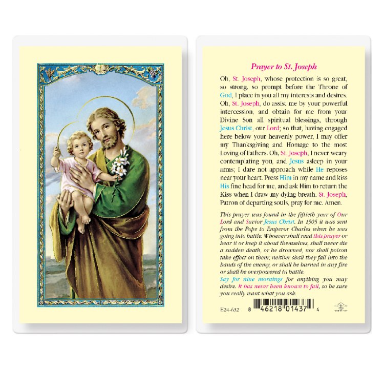 ST JOSEPH 50TH YEAR OF OUR LORD