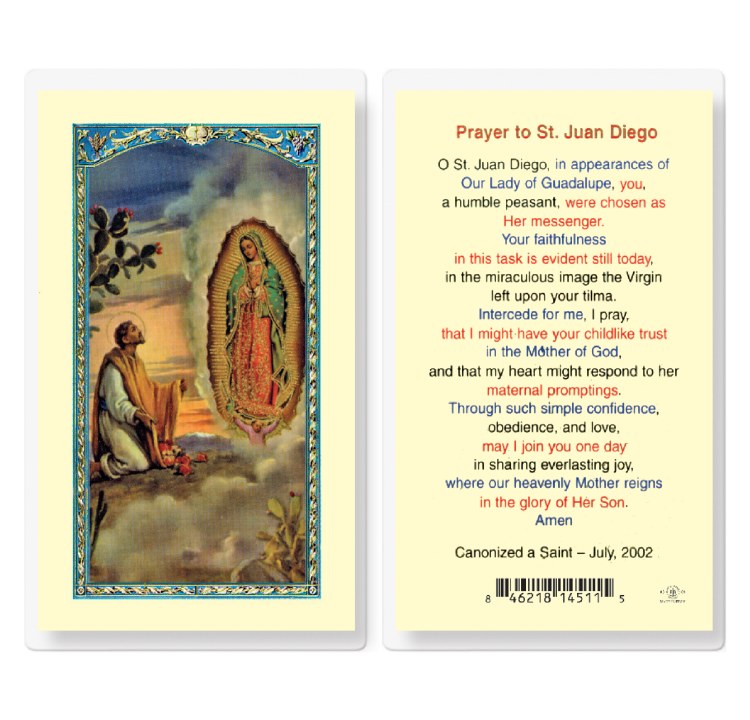 PRAYER TO ST JUAN DIEGO