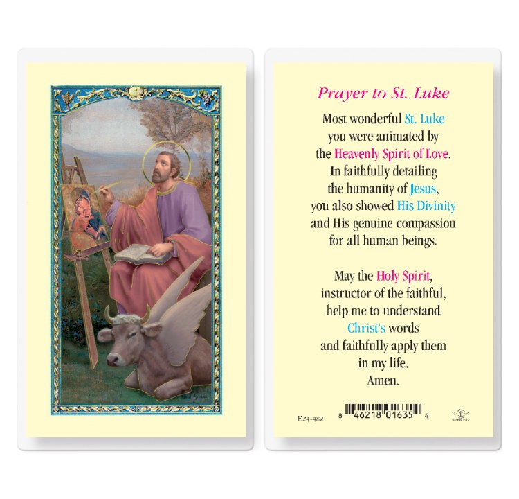 PRAYER TO ST LUKE