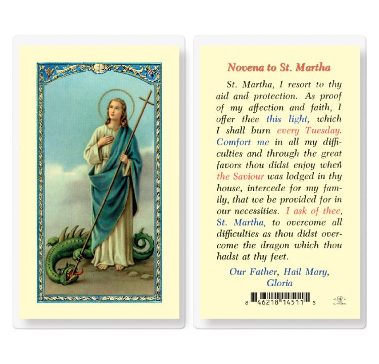 NOVENA TO ST MARTHA