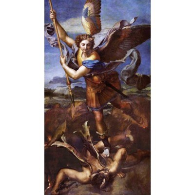 ST MICHAEL PAPER PRAYERCARD