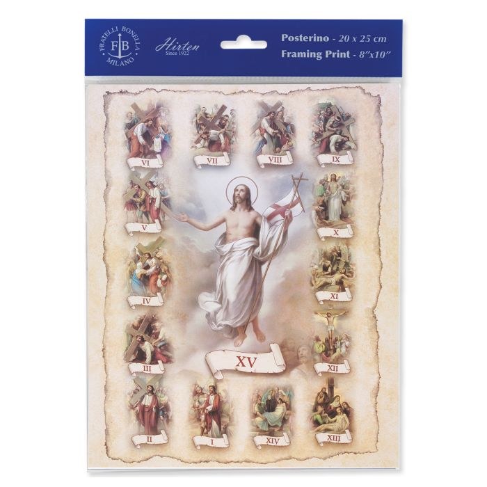 STATIONS OF THE CROSS PRINT