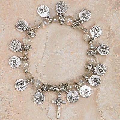 14 STATIONS OF THE CROSS BRACELET