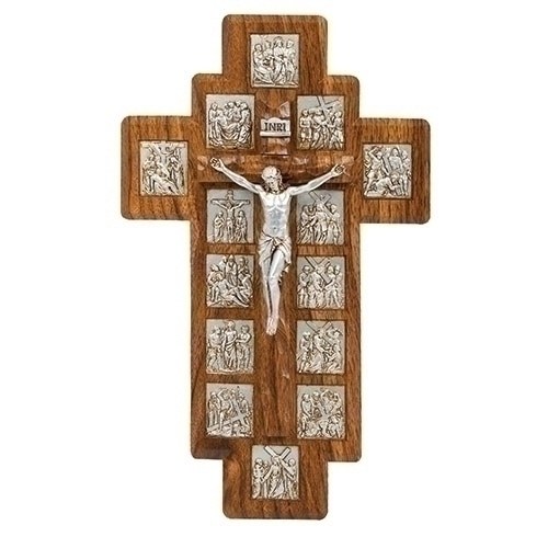 STATIONS OF THE CROSS WALL CRUCIFIX