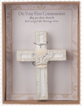 1ST COMMUNION CROSS IN GIFT BOX