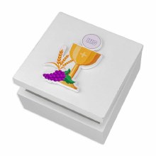1ST COMMUNION WOODEN KEEPSAKE BOX