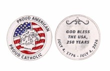 250 ENAMELED FLG POCKET COIN