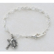 5.5 " CRYSTAL BABY BRACELET