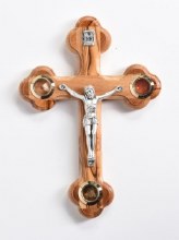 5.25" CRUCIFIX WITH 3 INSERTS