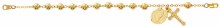 7.5'' GOLD PLATED GUADAUPE BRACELET