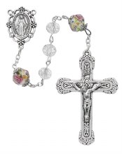8MM CRYSTAL WITH 10MM FLOWER