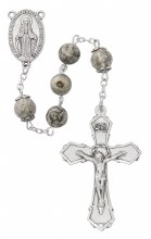 8MM PICCASO CAPPED ROSARY