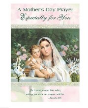 A MOTHER'S DAY PRAYER CARD