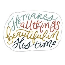 ALL THINGS BEAUTIFUL VINYL STICKER