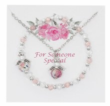 ANGEL  PENDANT BRACELET SET