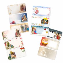 ADHESIVE CHRISTMAS GIFT TAGS