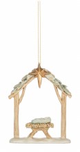 BABY JESUS IN MANGER CUT OUT