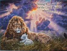 PERFECT PEACE BACKLIT PRINT