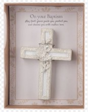 BAPTISM CROSS IN GIFT BOX