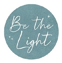 BE THE LIGHT VINYL STICKER