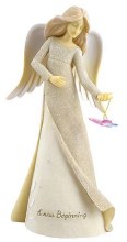 A NEW BEGINING ANGEL WITH BUTTERFLY