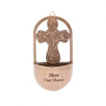BLESS OUR HOME HOLY WATER FONT