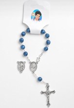 BLUE CARLO ACUTIS ONE DECADE ROSARY