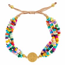 MULTI-COLOR ST BENEDICT BRACELET