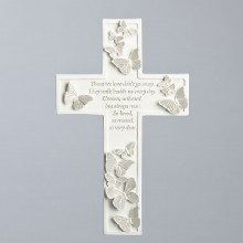 THOSE WE LOVE BUTTERFLY WALL CROSS