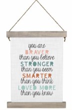 CANVAS BRAVER STRONGER