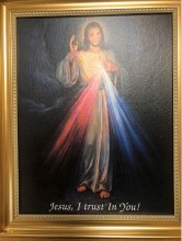 DIVINE MERCY FRAMED ART