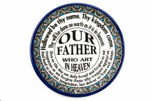 LORD'S PRAYER CATHOLIC PLATE