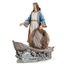 CHRIST THE FISHERMAN STATUE