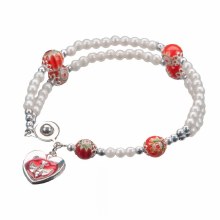 CONFIRMATION PEARL BEAD ROSARY BRACELET