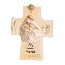 NATIVITY CROSS FAITH STONE