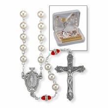 DELUXE JULY BIRTHSTONE ROSARY