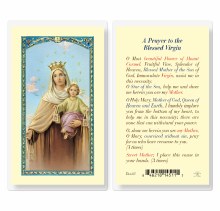 PRAYER TO THE BLESSED VIRGIN