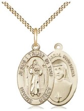 DIVINE MERCY MEDAL 14KTGF