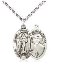 DIVINE MERCY MEDAL SS 18"