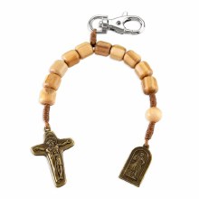 DIVINE MERCY ONE DECADE ROSARY W/ CLIP