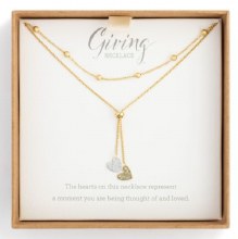 DOUBLE HEART NECKLACE