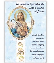 FOR SOMEONE SPECIAL IN THE LORD'S SERVICE EASTER CARD