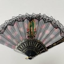 OUR LADY OF GUADALUPE HAND FAN