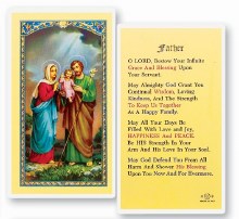 PRAYER FOR FATHER PRAYER CARD
