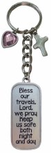 GEMSTONE HEART KEY BLESS TRAVELS