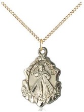 GF DIVINE MERCY MEDAL GF LT CU