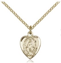 GF MIRAC MEDAL SGP 18" CHAIN