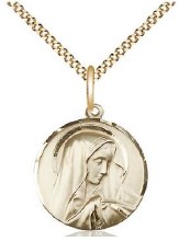 GF SORROWFUL MOTHER MEDAL