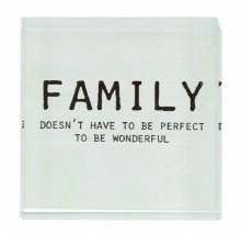 GLASS BLOCK "FAMILY..."