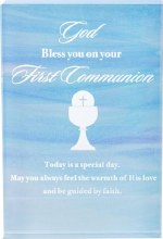 1ST COMMUNION GLASS BLOCK